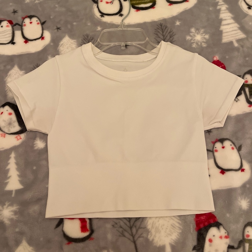 Aerie offline cropped workout top